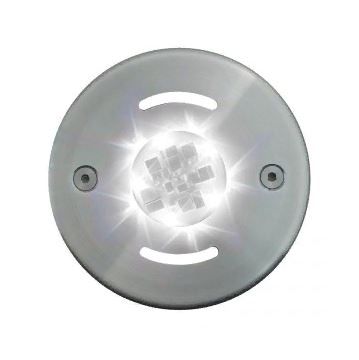 Прожектор FLUVO luchs® NT SPOT LED (белый, нержавеющая сталь - матовый, рамка круглая, 105 мм, для бассейнов из нержавеющей стали)