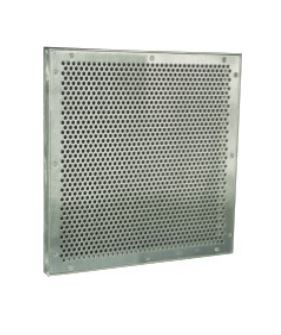 Заборная решетка FLUVO secur® classic 330 (330 м?/ч, нержавеющая сталь, 1490х490 мм, для бетонных бассейнов с отделкой плитка/мозаика)