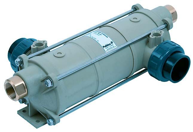 Теплообменник вертикальный пластиковый 40 кВт HI-TEMP TITANIUM (11322)