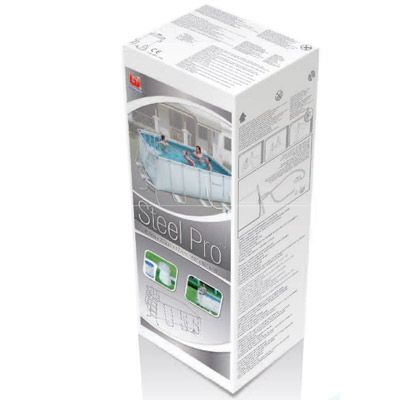 Прямоугольный бассейн Bestway 404х201х100см (фильтр-насос 220В)