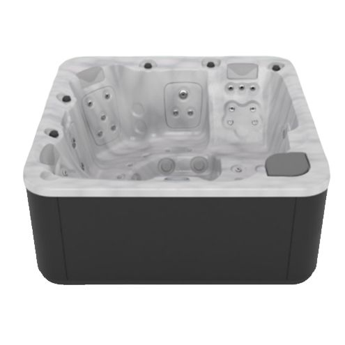 Ванна гидромассажная Emotion E, кабина свинцово-серый, 216 х 198 х90 см, Audio Bluetooth, ECOSpa