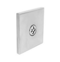 Форсунка квадратная BEHNCKE CUBE (стеновая) из нержавеющей стали V4A (4х7,9 мм, 2,8-3,5 м?/ч, М45х1,5)