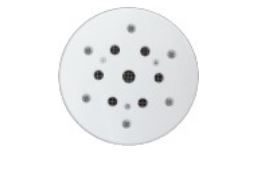 Гидромассажная форсунка FLUVO grande (PVC, стеновая 24-42 м?/ч, донная 48-60 м?/ч, DN 230 мм, для бетонных бассейнов с отделкой пленка)