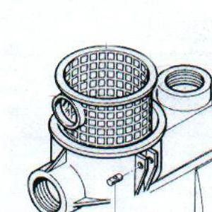 Фильтр грубой очистки насоса KS Kripsol RKS 190.A/5/RBH0003.03R/RPUM0005.03R