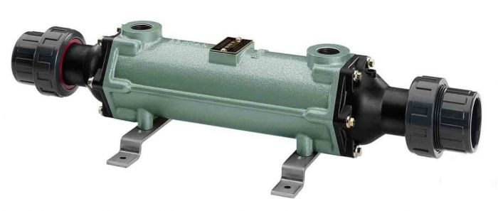Теплообменник трубчатый 100 кВт, трубки из купроникеля (FC100-5114-2C)