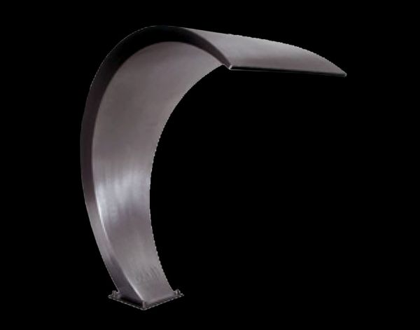 Водопад FLUVO Cobra® INOX (нержавеющая сталь - матовый, 24-42 м?/ч, 800х500 мм)