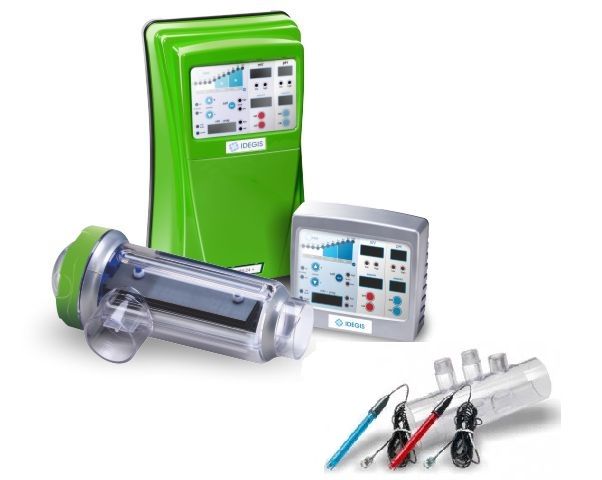 Электролизер DOMOTIC LS 24+, хлор 24 г/час, соль 2 г/л, контроль ORP/РH, бассейн V=80м3 (DOM-24+/LS)