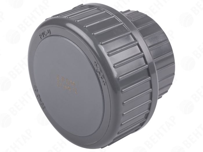 Заглушка ПВХ разъёмная с уплотнением EPDM d=50 PN16 GF (721510010)