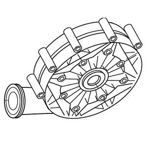 Корпус насоса Badu 21-40/54 H, 21-40/55 Speck-Pumpen (2923.410.705)
