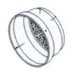 Кожух (пласт.) вентилятора насоса KA/KAP-550 (МЕС -100) Kripsol RMOT0004.05R
