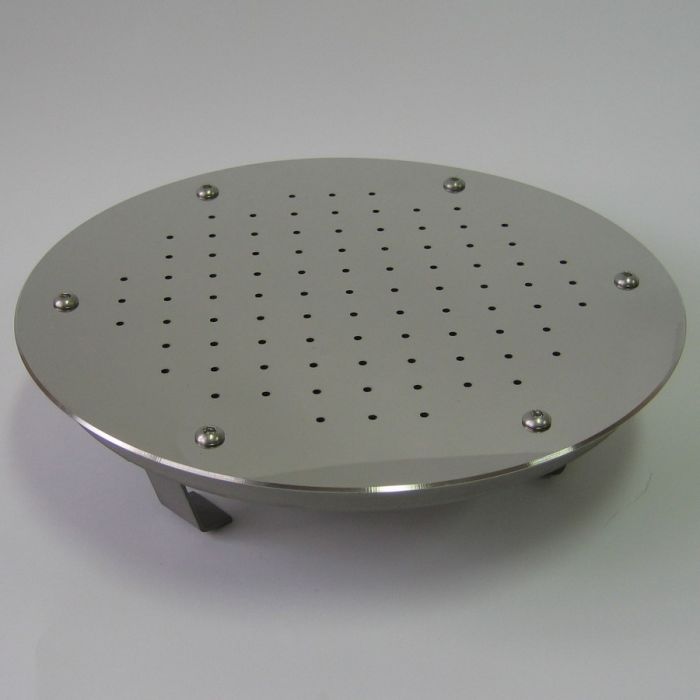 Плато а/м D=250 мм, 30 м3/ч, 2" НР, плитка, AISI 316 (АТ 02.03М)