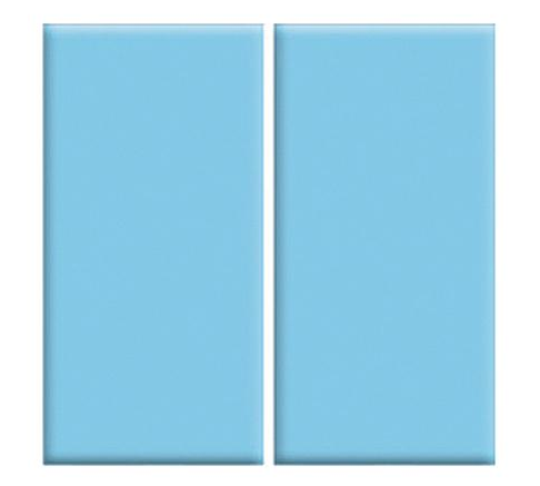 Плитка фарфоровая Serapool глазурованная (12х24,5), голубой (80121.3)