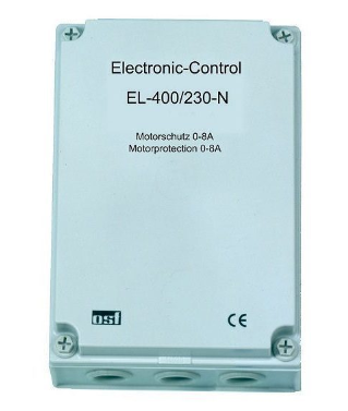 Электронный блок управления EL-400/230-N, 8 А максимум, таймер, защита 0 - 8 A (319.050.0685)