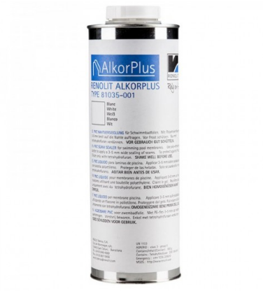 ALKORPLUS ПВХ-герметик 81037 Transparent (бесцветный), 900 гр/бут