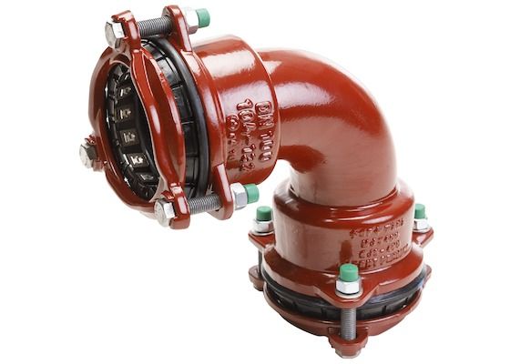 Отвод соединительный MULTI / JOINT® (PN16) DN 80 (84…105) +GF+