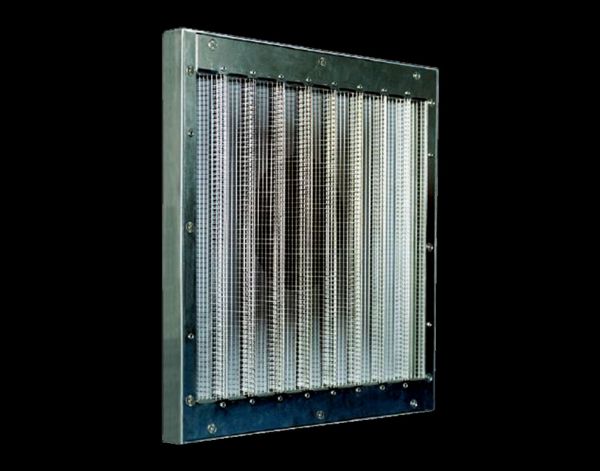 Заборная решетка FLUVO secur® 540 (540 м?/ч, нержавеющая сталь, 1490х490 мм, для бетонных бассейнов с отделкой плитка/мозаика)