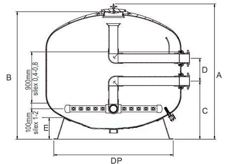             Фильтр Fiberpool BOBBIN VFSCN218011 (76 m3/h, 1800mm)